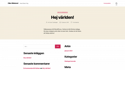 ollesbilrekond.se snapshot