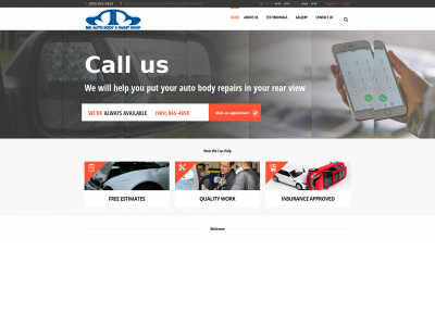 mbautobodyshop.com snapshot