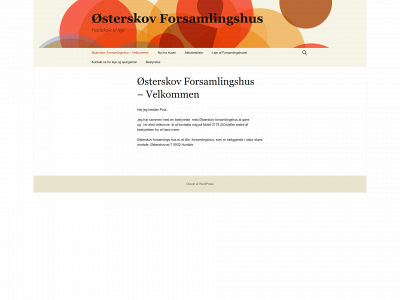 oesterskovforsamlingshus.dk snapshot