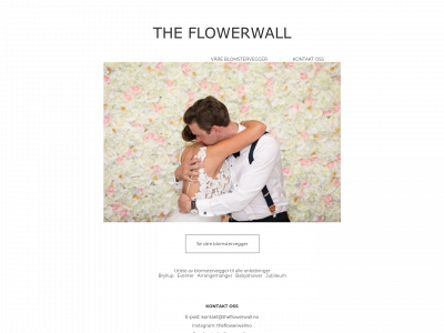 theflowerwall.no snapshot