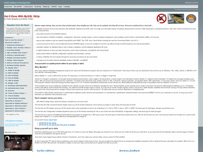 artfulsoftware.net snapshot
