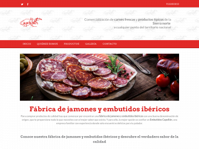 embutidoscapellan.es snapshot