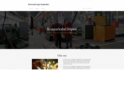 granuleringsexperten.se snapshot