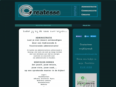 createsse.be snapshot