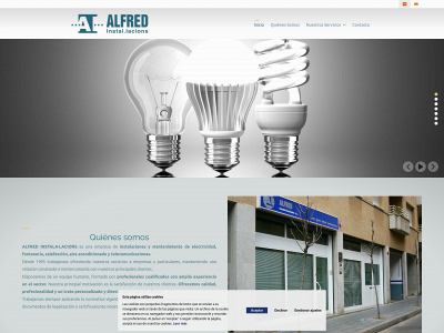 alfredinstalacions.com snapshot