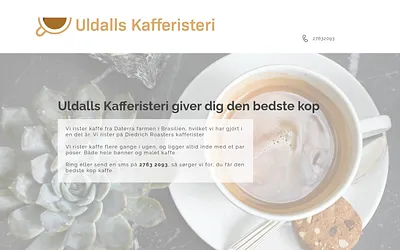 uldallskafferisteri.dk snapshot