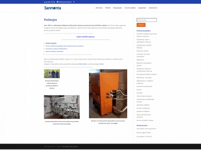sanmonta.lt snapshot