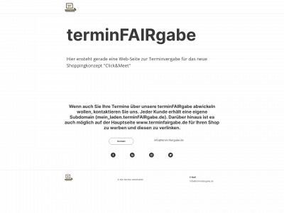 terminfairgabe.de snapshot