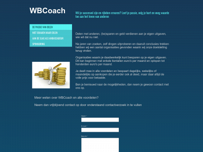 wbcoach.nl snapshot