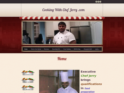 cookingwithchefjerry.net snapshot