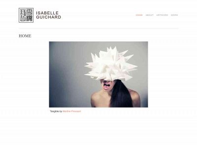 isabelleguichard.com snapshot