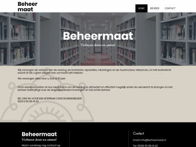 beheermaat.nl snapshot