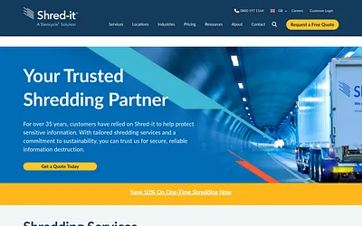 www.shredit.co.uk snapshot
