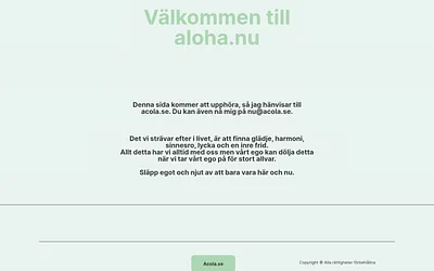 aloha.nu snapshot