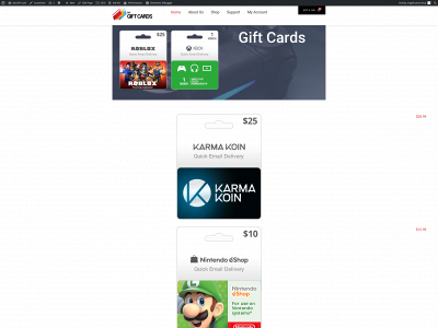 mygiftcards.shop snapshot