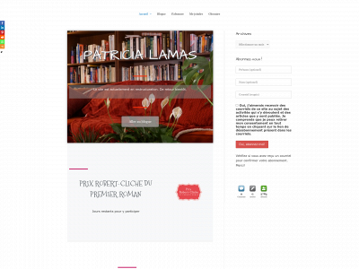 patricialamas.net snapshot