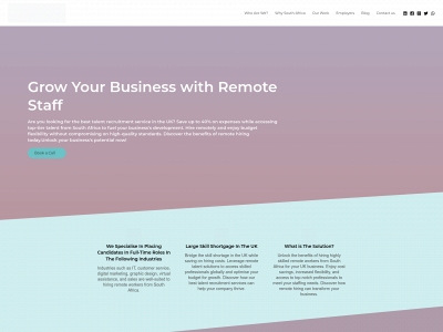 remoterecruitment.co.uk snapshot