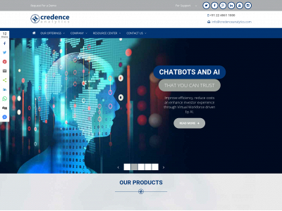 www.credenceanalytics.com snapshot