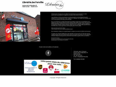 librairie-be.be snapshot