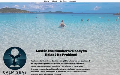 calmseasbookkeeping.com snapshot