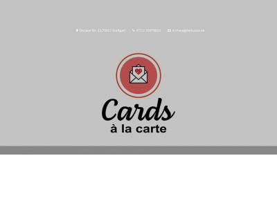 cardsalacarte.de snapshot