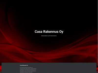casarakennus.fi snapshot