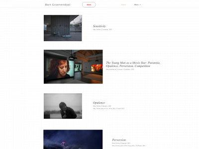 bartgroenendaal.com snapshot