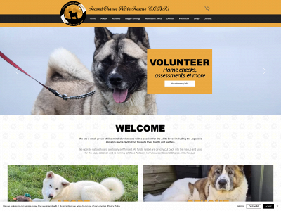 secondchanceakitarescue.co.uk snapshot