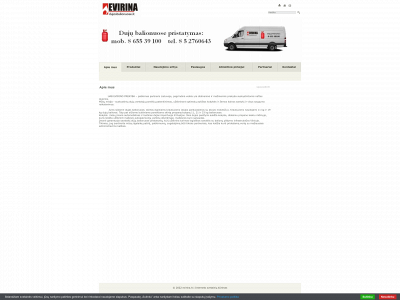 evirina.lt snapshot