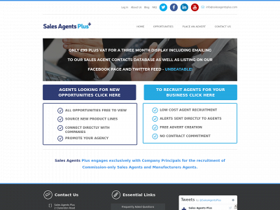 salesagentsplus.com snapshot