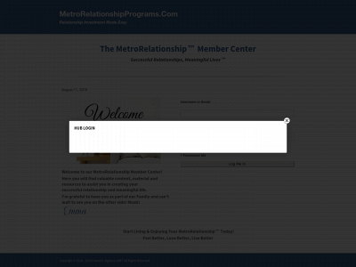 metrorelationshipprograms.com snapshot