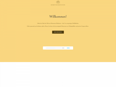 momentummeditation.de snapshot