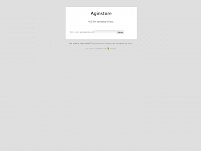 aginstore.net snapshot