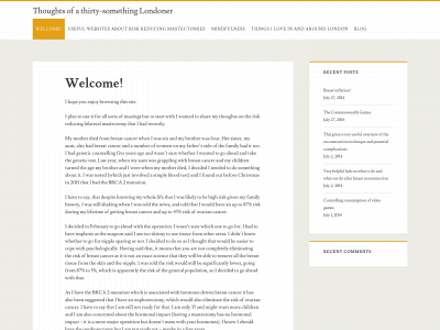 thirtysomethinglondoner.com snapshot