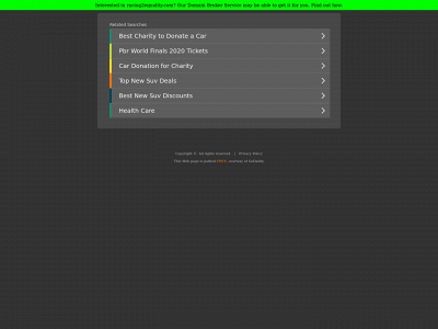 racing2equality.com snapshot