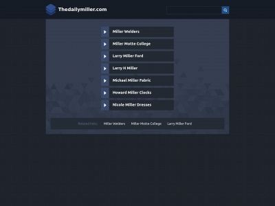 thedailymiller.com snapshot