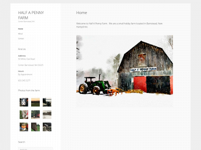 halfapennyfarm.com snapshot