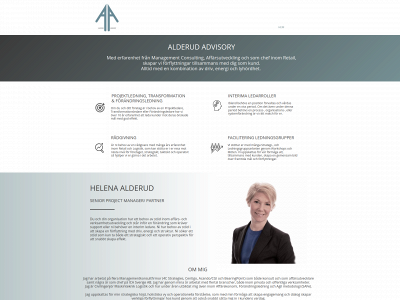 alderudadvisory.com snapshot