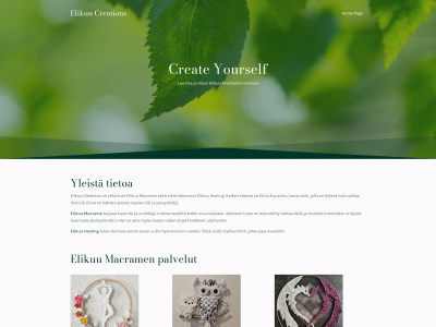 elikuucreations.fi snapshot