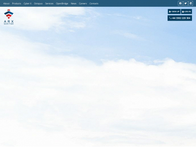 arxmaritime.com snapshot