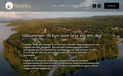 visitfredrika.se snapshot