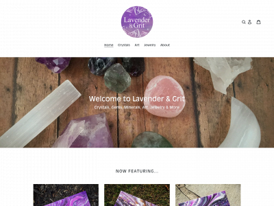 lavenderandgrit.com snapshot