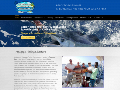papagayofishingcharters.com snapshot