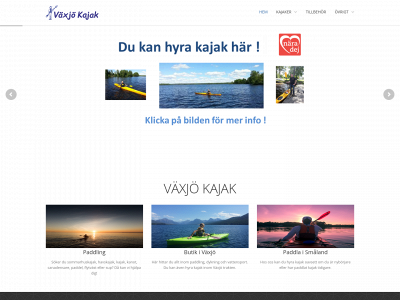 vaxjokajak.se snapshot