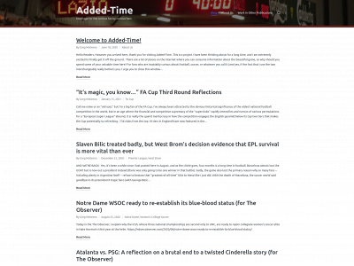 added-time.com snapshot