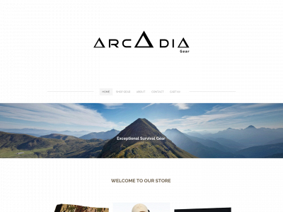 www.arcadiagear.com snapshot