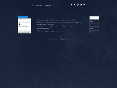 kanishksajnani.com snapshot