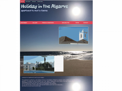 holidayinthealgarve.com snapshot