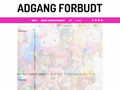 adgangforbudt.dk snapshot