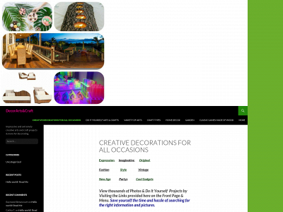 decorartsandcraft.com snapshot